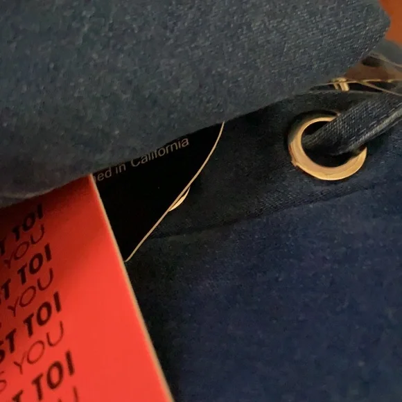 C’est Toi Dark Blue Jean Jumpsuit with Ties - Picture 12 of 12